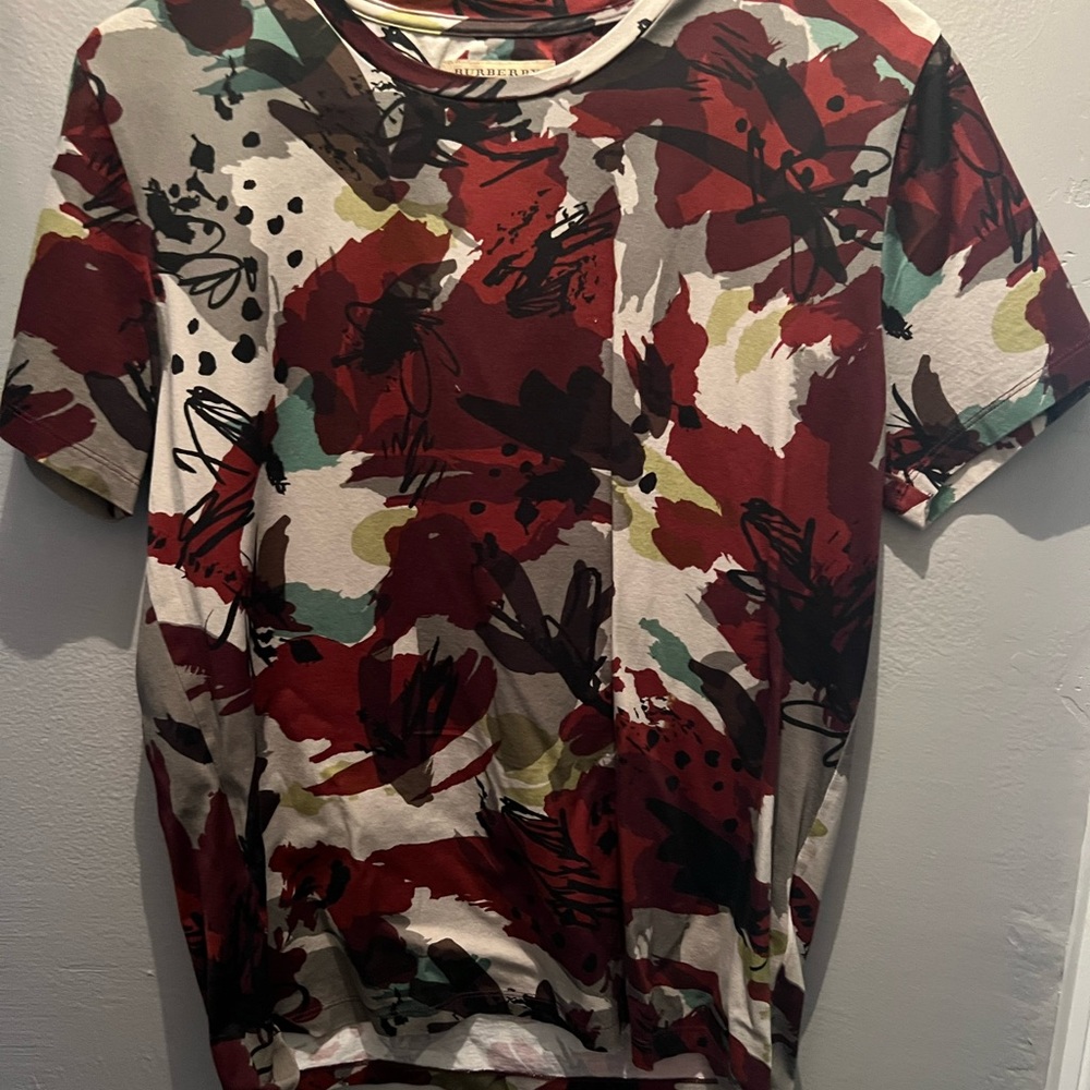 Multi color men Burberry shirt